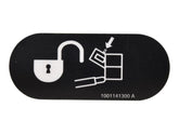 1001141300 Decal, Platform Sensor Override | JLG